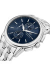 LUCIEN ROCHAT Iconic Chronograph Silver Stainless Steel Bracelet