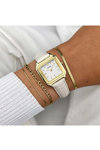 CLUSE Gracieuse Petite White Leather Strap