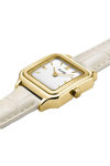 CLUSE Gracieuse Petite White Leather Strap