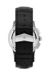 LUCIEN ROCHAT Iconic Automatic Chronograph Black Leather Strap