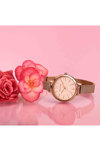 OUI&ME Fleurette Rose Gold Stainless Steel Bracelet