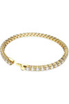 SWAROVSKI White Matrix Tennis bracelet Round cut (Medium)