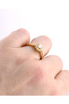 18ct Gold Engagement Ring with Diamond by Savvidis (Νο 54)