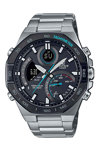 CASIO Edifice Tough Solar Smartwatch Chronograph Silver Stainless Steel Bracelet