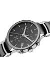 RADO Centrix Chronograph Grey Combined Materials Bracelet (R30122122)