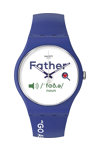 SWATCH All About Dad Blue Silicone Strap Limited Edition