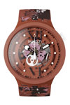 SWATCH Camoflower Cotton Multicolor Silicone Strap