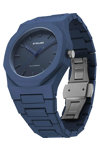 D1 MILANO Polycarbon Blue Polycarbonate Bracelet