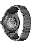 D1 MILANO Skeleton Automatic Grey Stainless Steel Bracelet