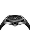 D1 MILANO Skeleton Automatic Black Rubber Strap