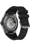 D1 MILANO Skeleton Automatic Black Rubber Strap