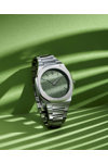 D1 MILANO Ultra Thin Silver Stainless Steel Bracelet