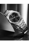 D1 MILANO Ultra Thin Silver Stainless Steel Bracelet