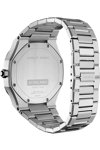 D1 MILANO Ultra Thin Silver Stainless Steel Bracelet