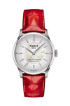 TISSOT T-Classic Chemin Des Tourelles Automatic Red Leather Strap