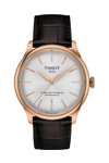 TISSOT T-Classic Chemin Des Tourelles Automatic Brown Leather Strap