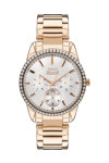 SLAZENGER Crystals Rose Gold Stainless Steel Bracelet