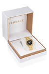 VERSACE Greca Twist Gold Stainless Steel Bracelet