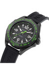 NAUTICA Clearwater Beach Black Silicone Strap