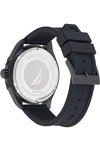 NAUTICA Clearwater Beach Black Silicone Strap