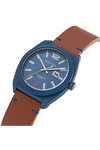 NAUTICA Pacific Beach Brown Leather Strap