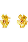 SWAROVSKI Yellow Florere stud earrings Flower