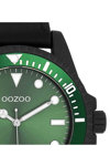 OOZOO Timepieces Black Leather Strap