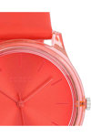 OOZOO Timepieces Red Leather Strap