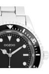 OOZOO Timepieces Silver Stainless Steel Bracelet