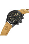 TIMBERLAND Ashmont Dual Time Brown Leather Strap