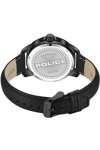 POLICE Mensor Black Leather Strap