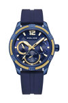 POLICE Chokery Blue Silicone Strap