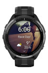 GARMIN Forerunner 965 with Black/Powder Gray Silicone Band