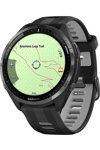 GARMIN Forerunner 965 with Black/Powder Gray Silicone Band