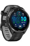 GARMIN Forerunner 965 with Black/Powder Gray Silicone Band