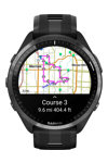 GARMIN Forerunner 965 with Black/Powder Gray Silicone Band