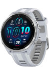 GARMIN Forerunner 965 with Whitestone/Powder Grey Silicone Band