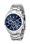 MASERATI Attrazione Chronograph Silver Stainless Steel Bracelet