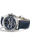 HAMILTON Jazzmaster Performer Automatic Chronograph Blue Leather Strap