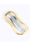 14ct White Gold and Gold Money Clip by SAVVIDIS