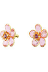 SWAROVSKI Pink Florere stud earrings Flower