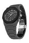 D1 MILANO Polychrono Chronograph Black Polycarbonate Bracelet