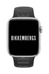 BIKKEMBERGS Medium Smartwatch Black Silicone Strap