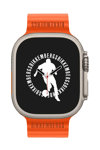 BIKKEMBERGS Big Smartwatch Orange Silicone Strap