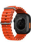 BIKKEMBERGS Big Smartwatch Orange Silicone Strap