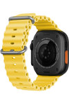 BIKKEMBERGS Big Smartwatch Yellow Silicone Strap