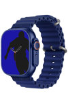 BIKKEMBERGS Big Smartwatch Blue Silicone Strap