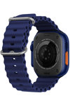 BIKKEMBERGS Big Smartwatch Blue Silicone Strap