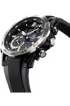 CASIO Edifice Sospensione Dual Time Chronograph Black Rubber Strap