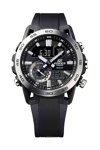 CASIO Edifice Sospensione Dual Time Chronograph Black Rubber Strap